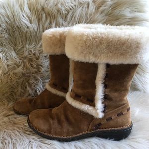 Ugg boots hard bottom great condition